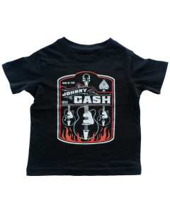 Johnny Cash T-shirt til børn | Ring of Guitars